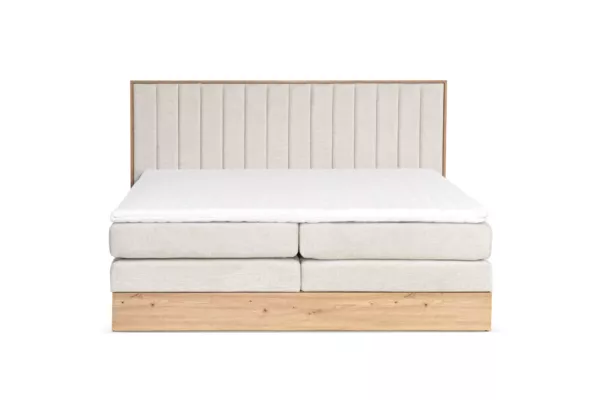 Łóżko kontynentalne Tina 180x200 z pionowymi panelami - obrazek 6
